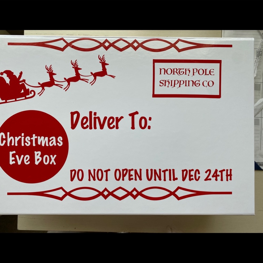 Personalized Christmas Eve Box